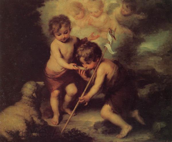 Bartolome Esteban Murillo Children with a Shell